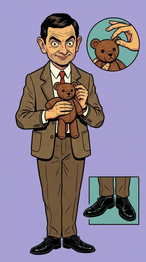 Mr. Bean — AI comic character