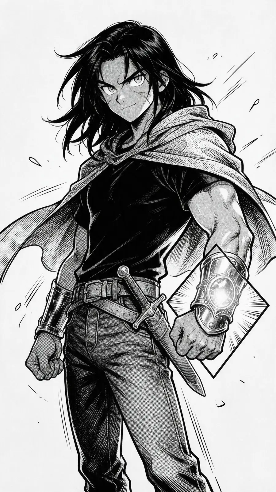 Thomas Vang portrait — AI comic character on TabStory