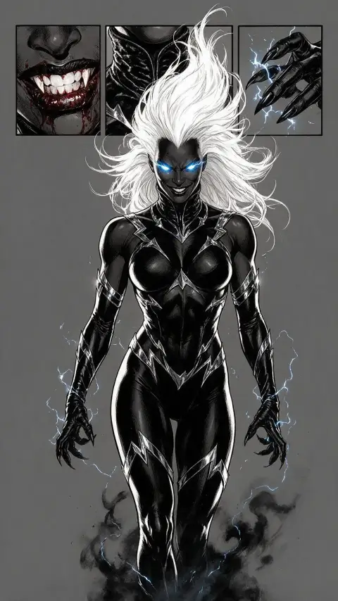 Ororo Munroe — AI comic character