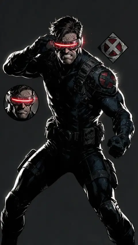 Scott Summers — AI comic character