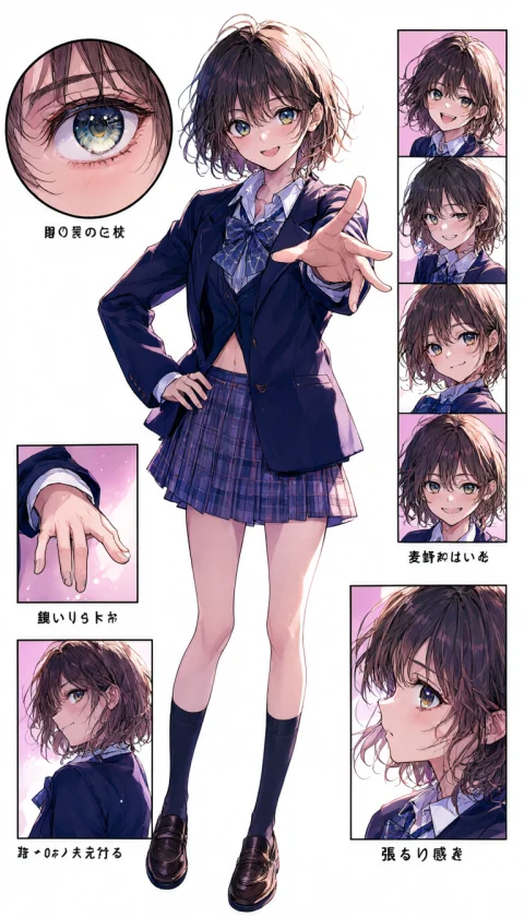 麦野沈利 — AI comic character