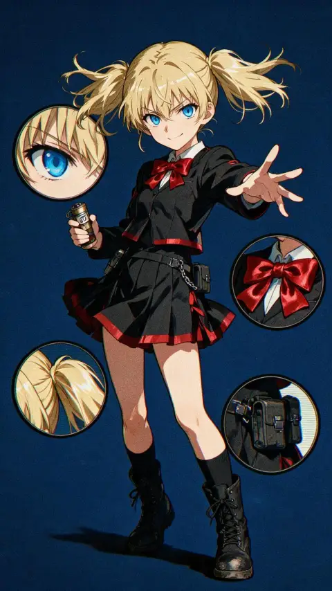 フレンダ・セイヴェルン — AI comic character